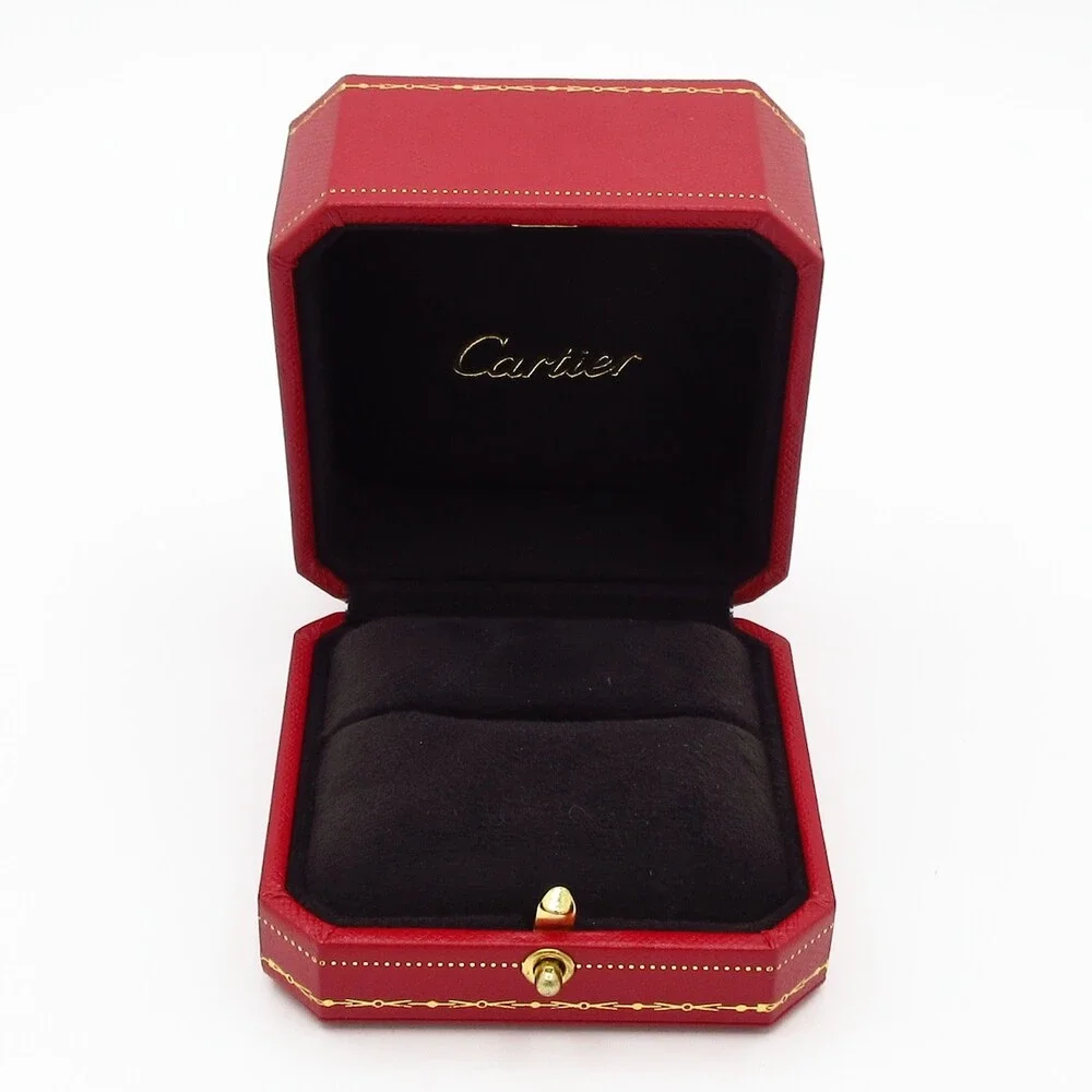 Cartier C Heart Ring 18K White Gold Diamond